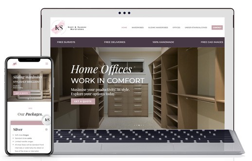 kent and sussex wardrobes new website