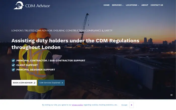 Snapshot of new website